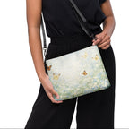 borsa stampata nontiscordardimè